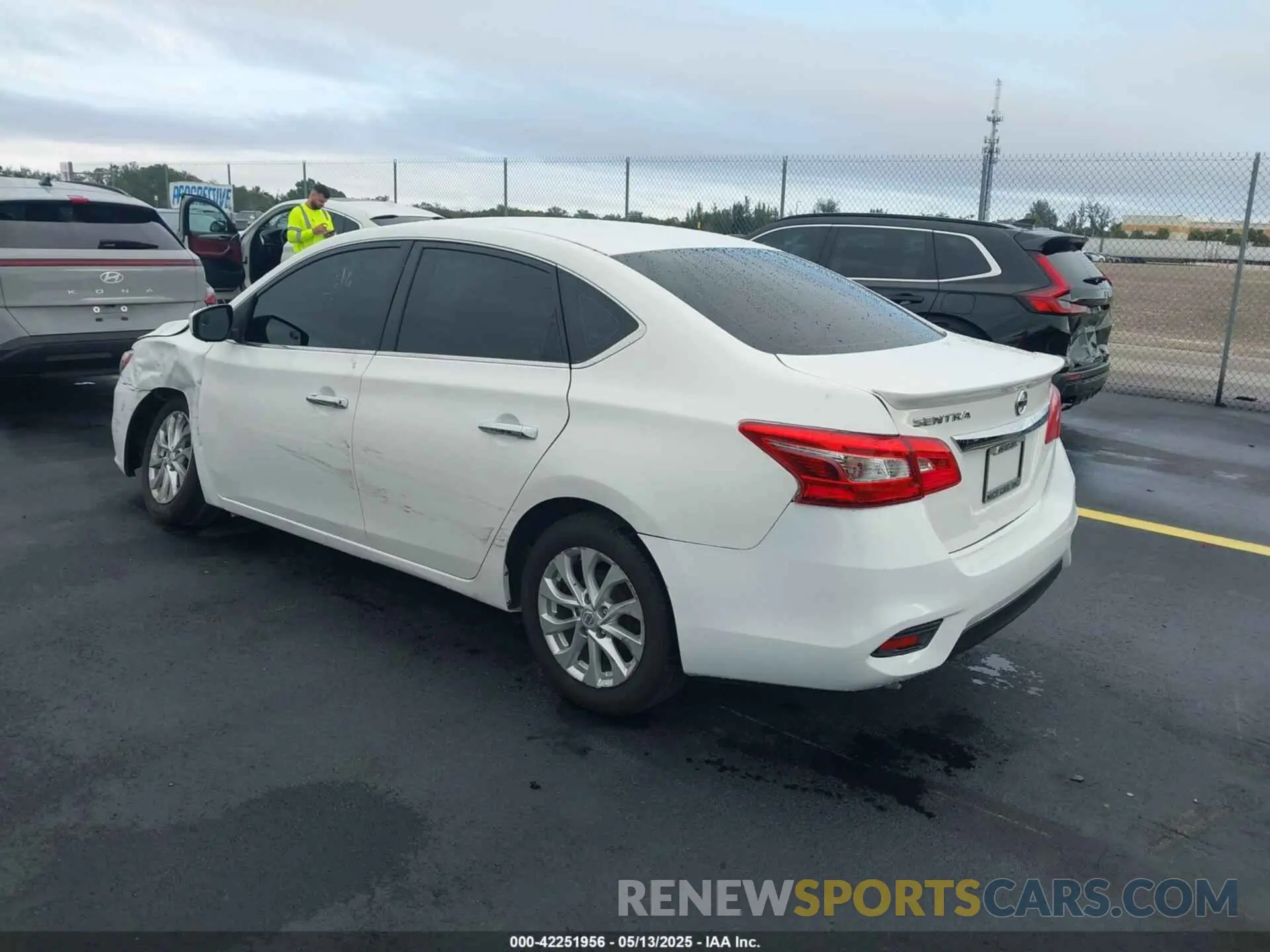 3 Photograph of a damaged car 3N1AB7AP6KY261454 NISSAN SENTRA 2019