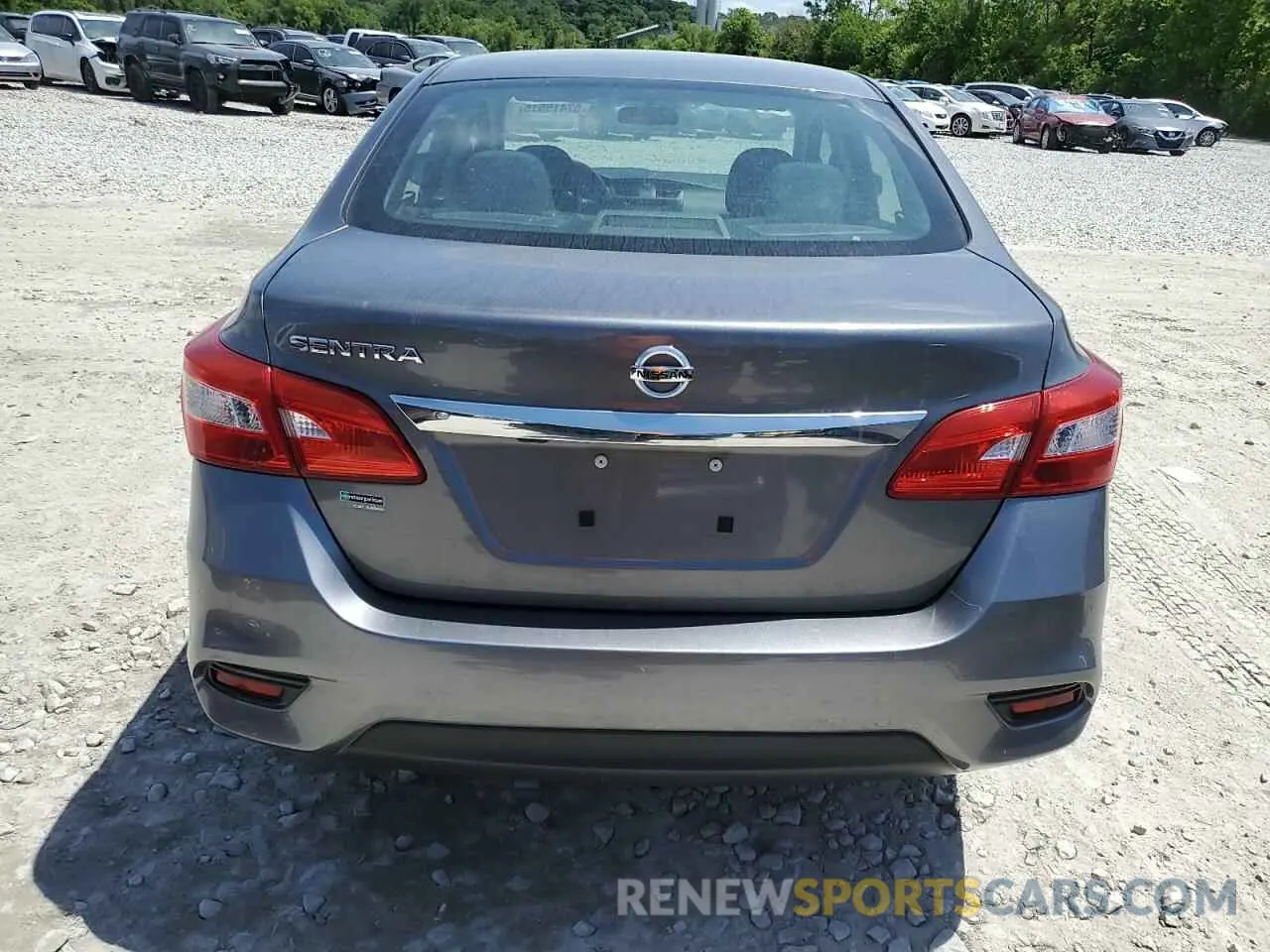 6 Photograph of a damaged car 3N1AB7AP6KY263513 NISSAN SENTRA 2019