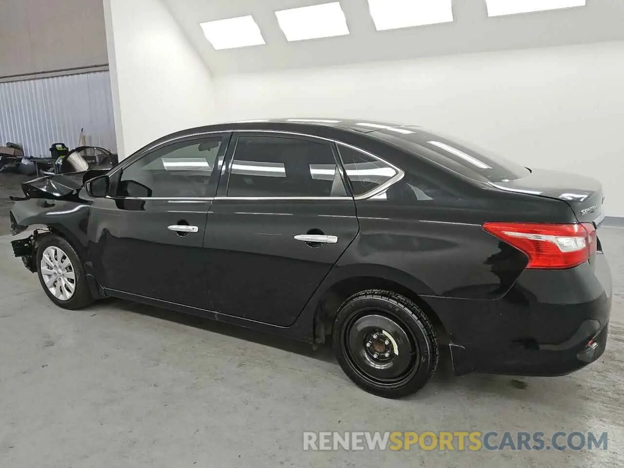 2 Photograph of a damaged car 3N1AB7AP6KY273460 NISSAN SENTRA 2019