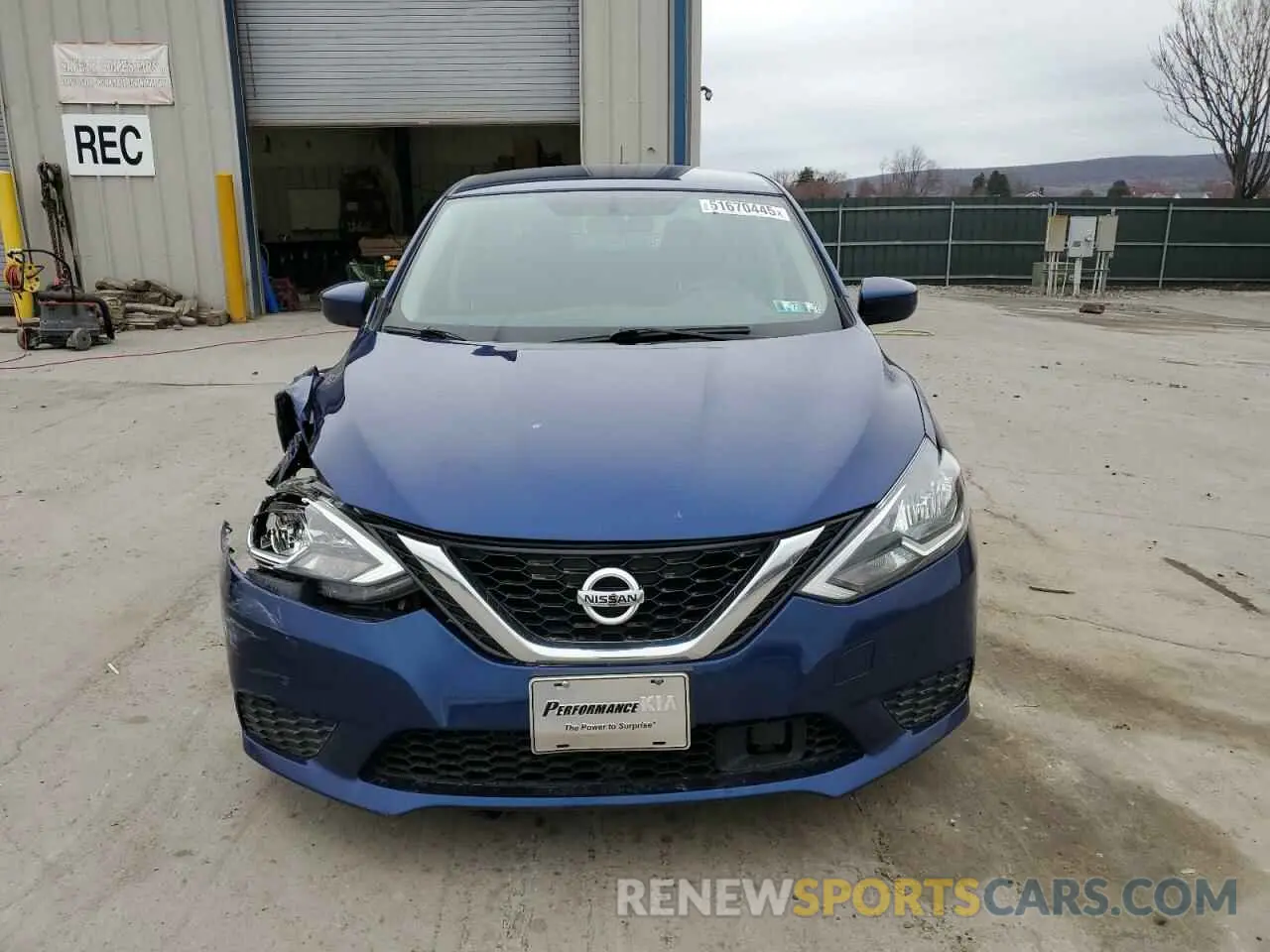 5 Фотография поврежденного автомобиля 3N1AB7AP6KY284796 NISSAN SENTRA 2019
