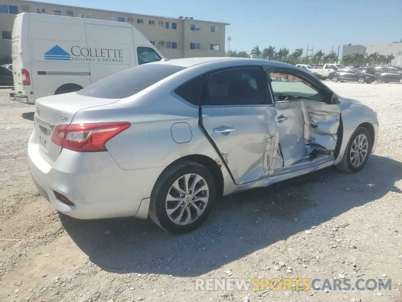 3 Фотография поврежденного автомобиля 3N1AB7AP6KY285611 NISSAN SENTRA 2019