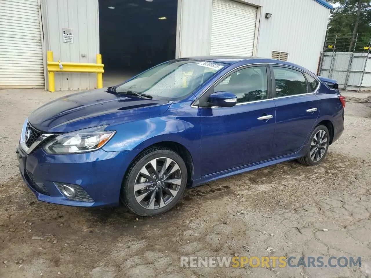 1 Photograph of a damaged car 3N1AB7AP6KY296849 NISSAN SENTRA 2019