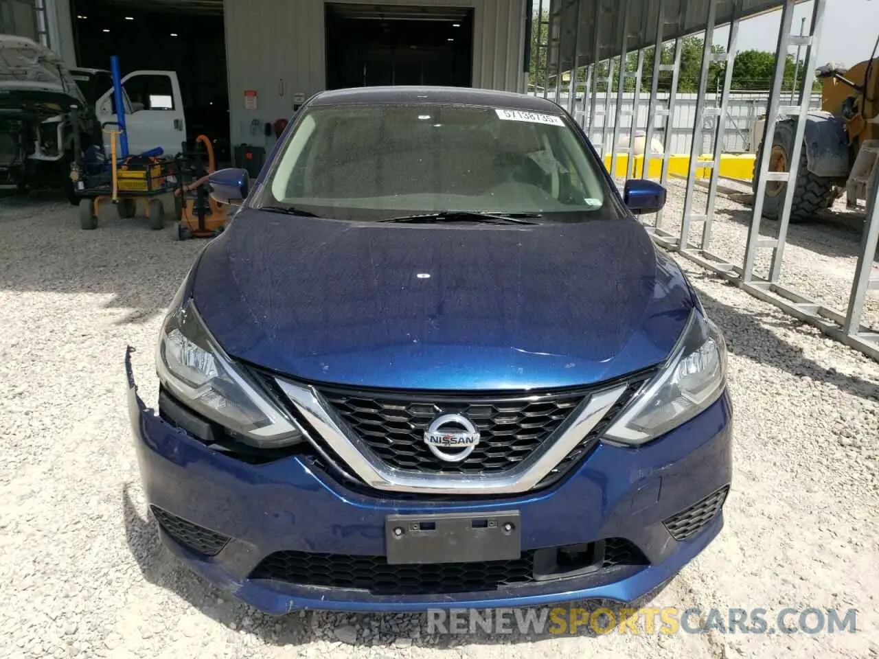 5 Photograph of a damaged car 3N1AB7AP6KY300236 NISSAN SENTRA 2019