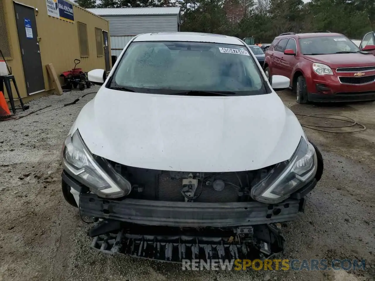 5 Photograph of a damaged car 3N1AB7AP6KY303282 NISSAN SENTRA 2019