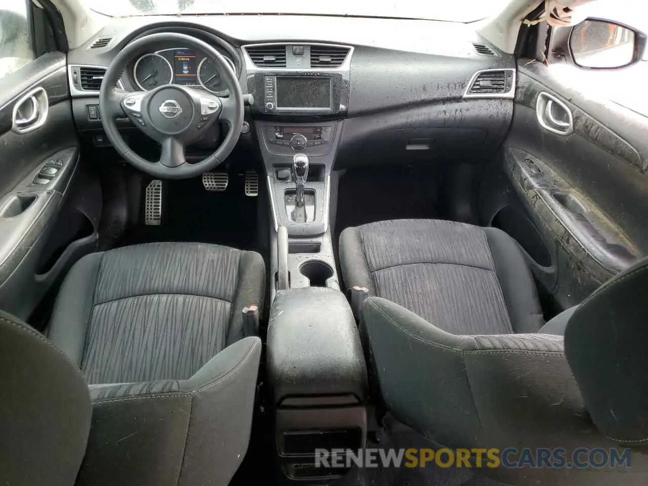 8 Photograph of a damaged car 3N1AB7AP6KY303282 NISSAN SENTRA 2019