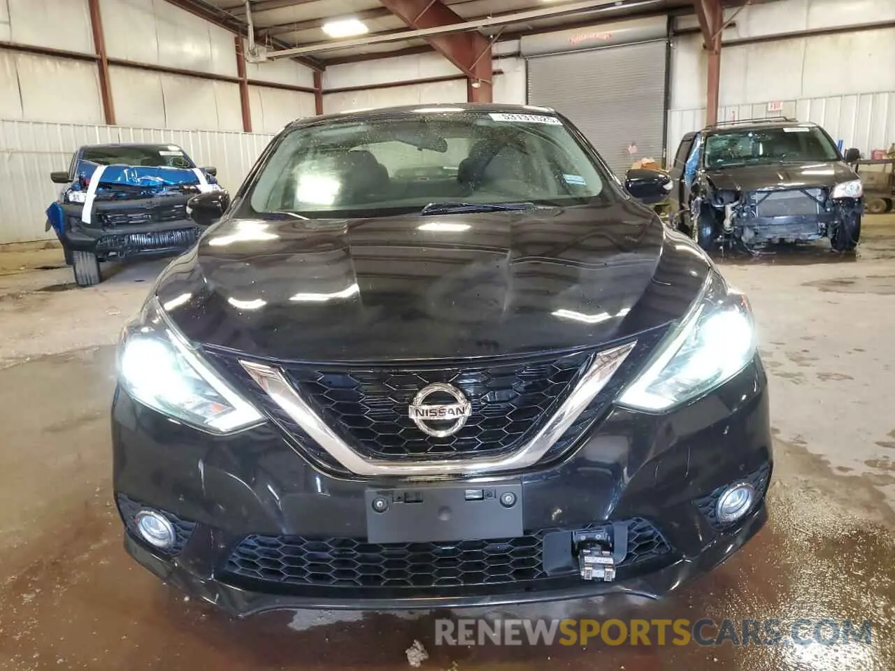 5 Photograph of a damaged car 3N1AB7AP6KY309633 NISSAN SENTRA 2019