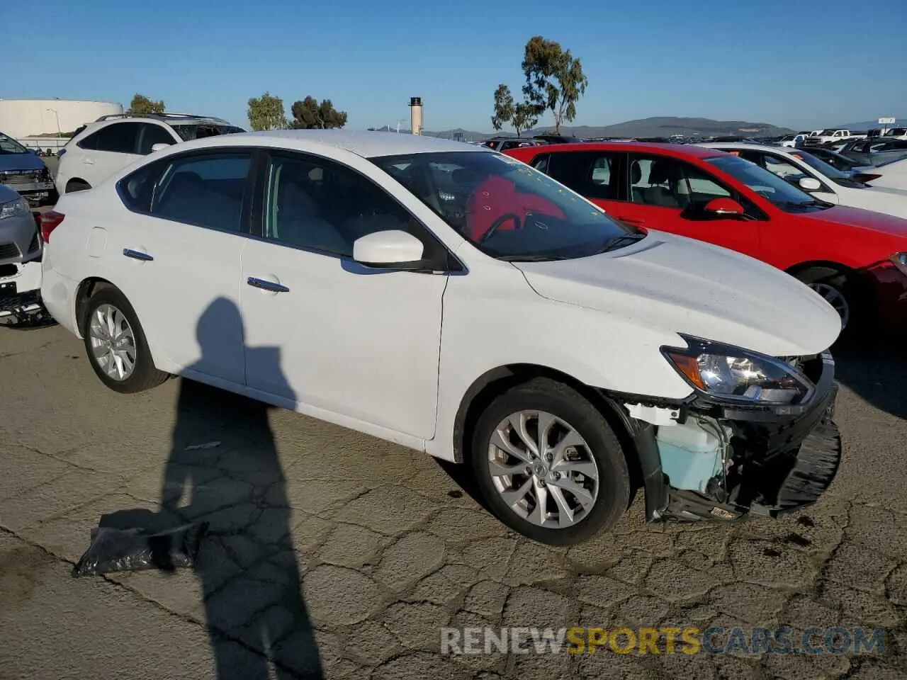 4 Photograph of a damaged car 3N1AB7AP6KY315495 NISSAN SENTRA 2019