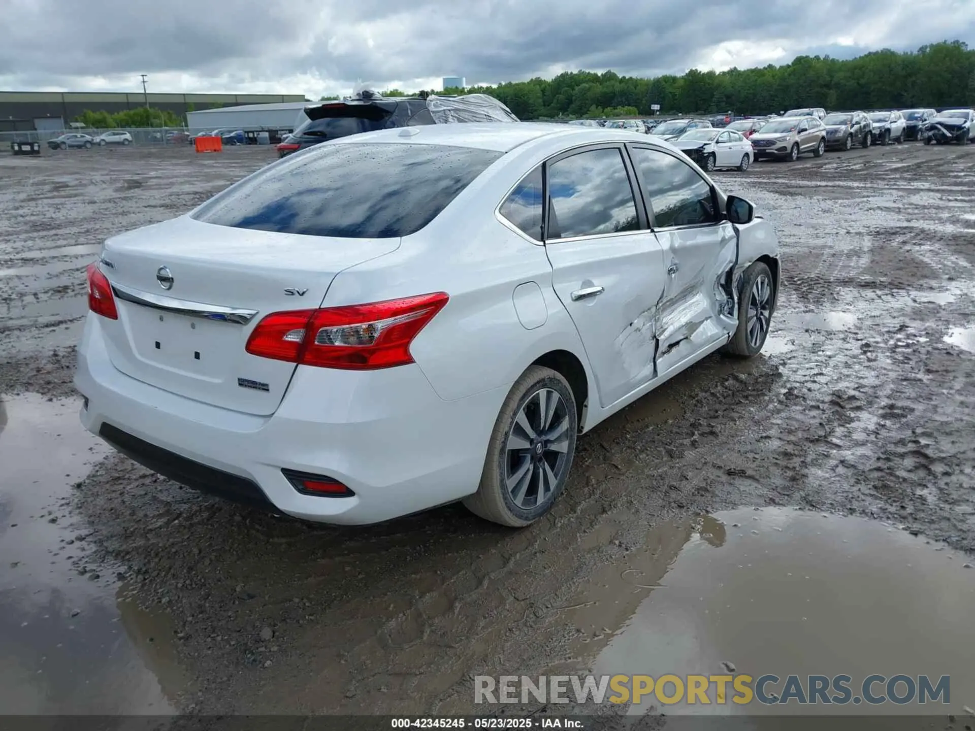 4 Photograph of a damaged car 3N1AB7AP6KY329459 NISSAN SENTRA 2019