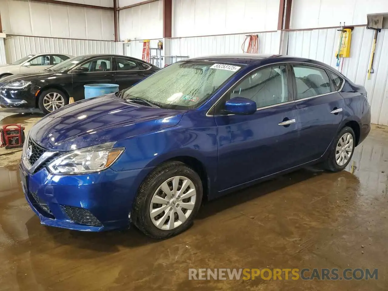 1 Photograph of a damaged car 3N1AB7AP6KY346150 NISSAN SENTRA 2019