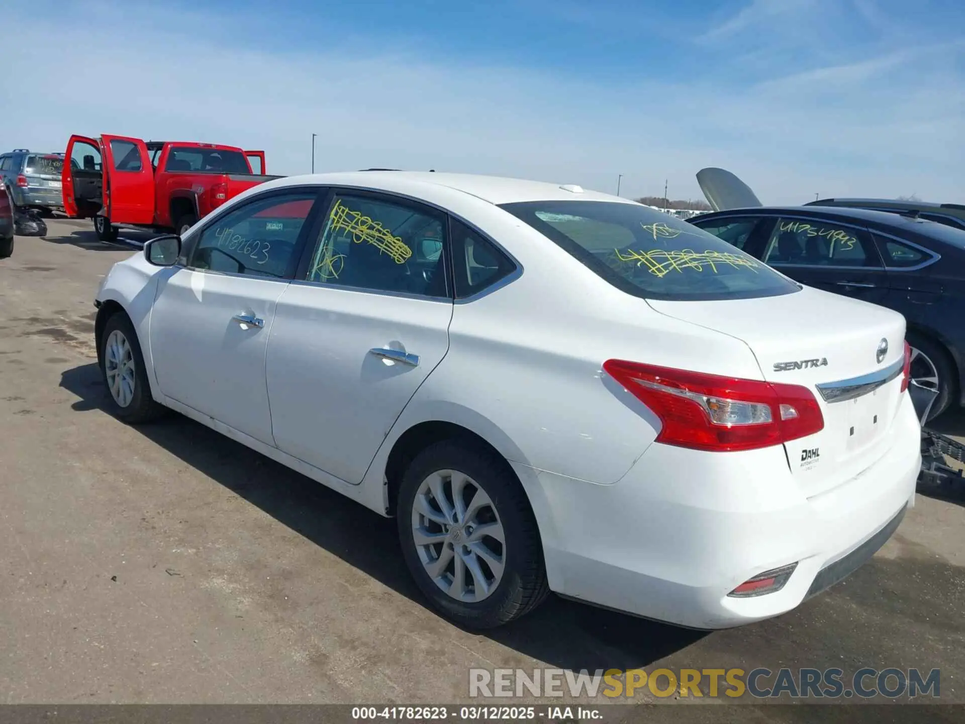 3 Photograph of a damaged car 3N1AB7AP6KY350750 NISSAN SENTRA 2019