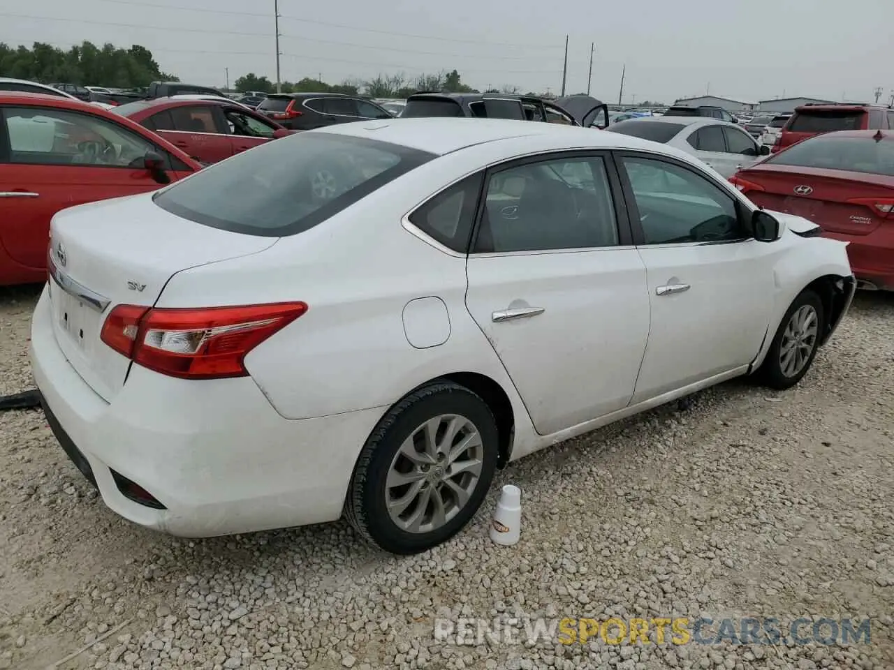 3 Photograph of a damaged car 3N1AB7AP6KY355236 NISSAN SENTRA 2019