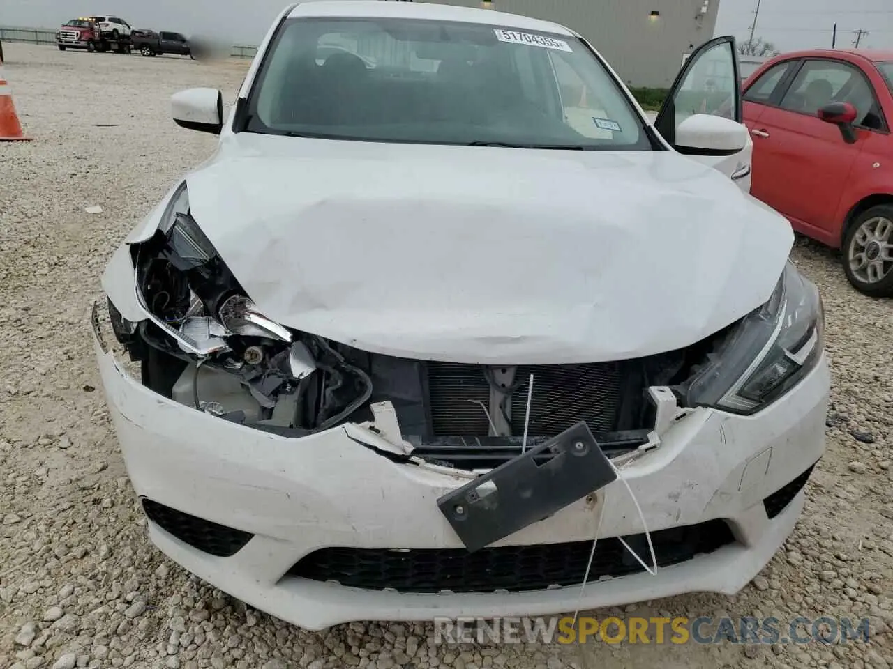5 Photograph of a damaged car 3N1AB7AP6KY355236 NISSAN SENTRA 2019