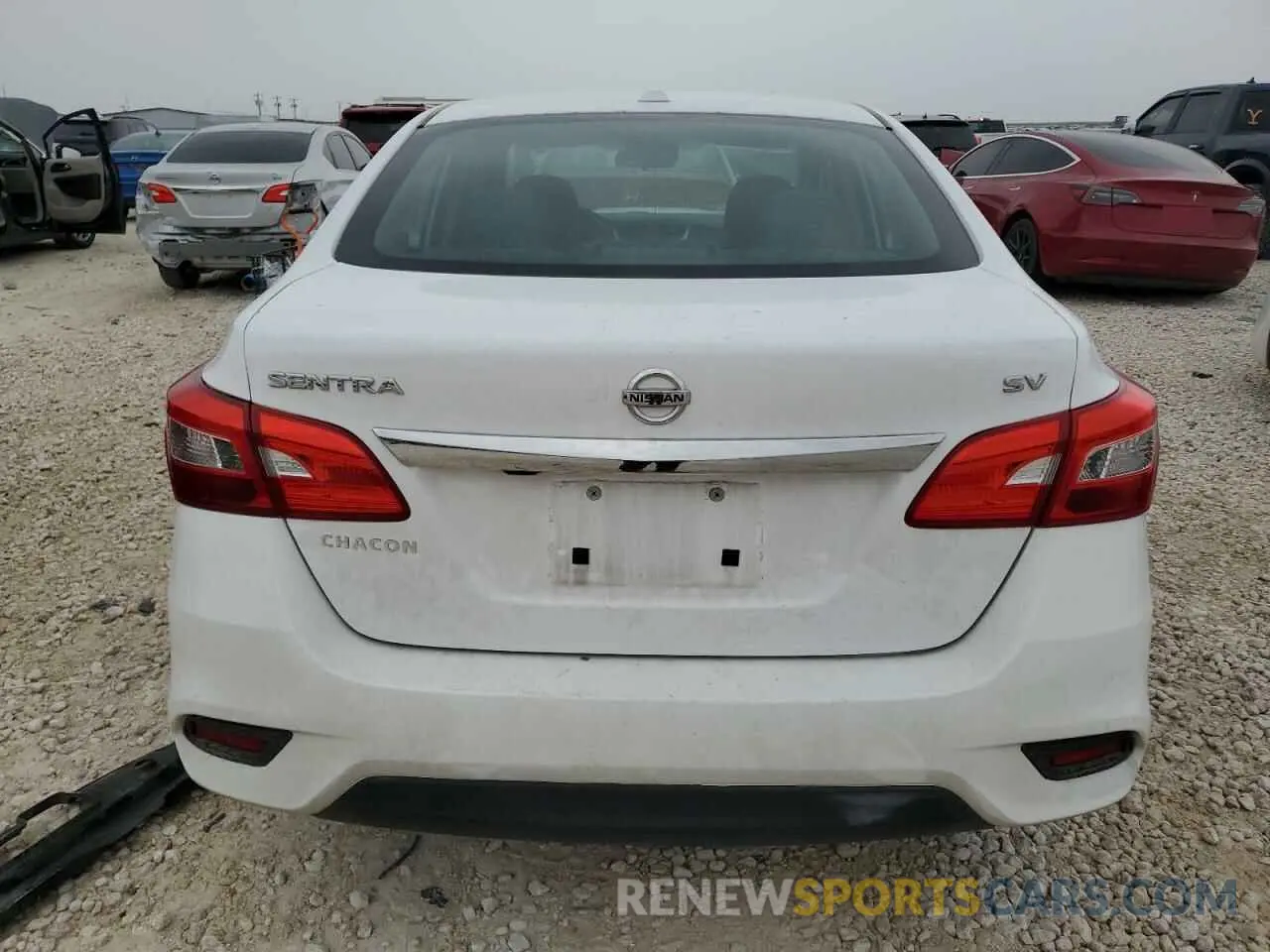 6 Photograph of a damaged car 3N1AB7AP6KY355236 NISSAN SENTRA 2019
