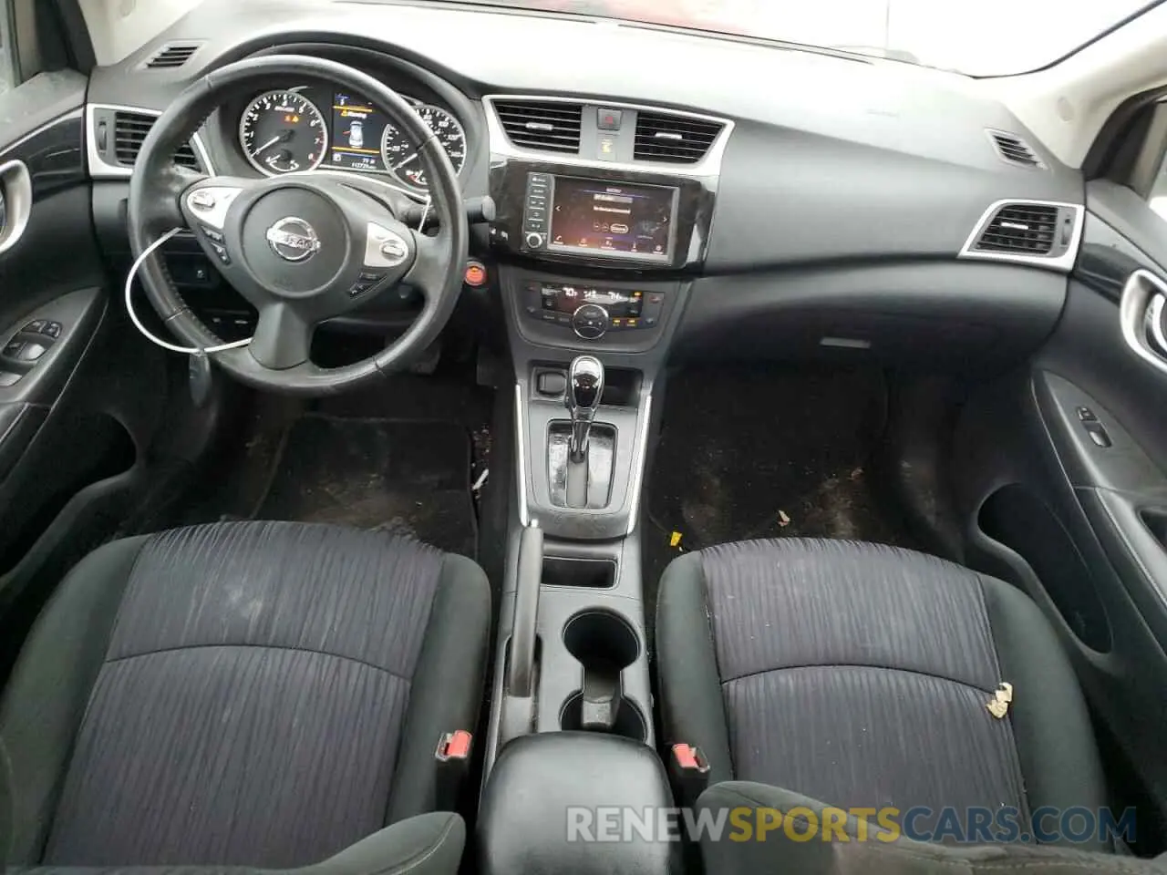 8 Photograph of a damaged car 3N1AB7AP6KY355236 NISSAN SENTRA 2019