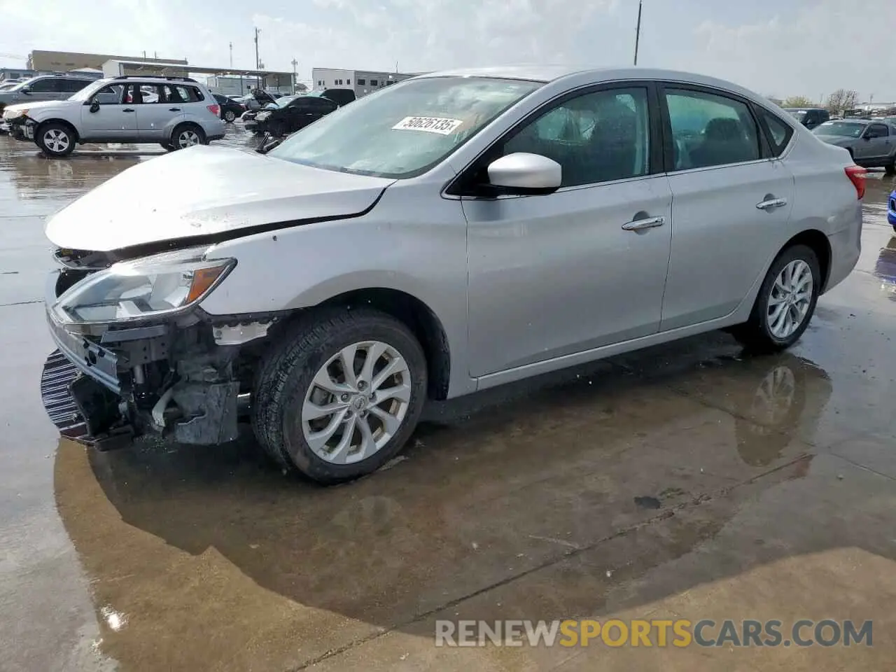 1 Фотография поврежденного автомобиля 3N1AB7AP6KY356483 NISSAN SENTRA 2019