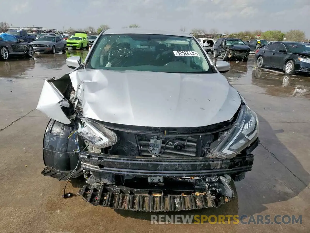 5 Фотография поврежденного автомобиля 3N1AB7AP6KY356483 NISSAN SENTRA 2019