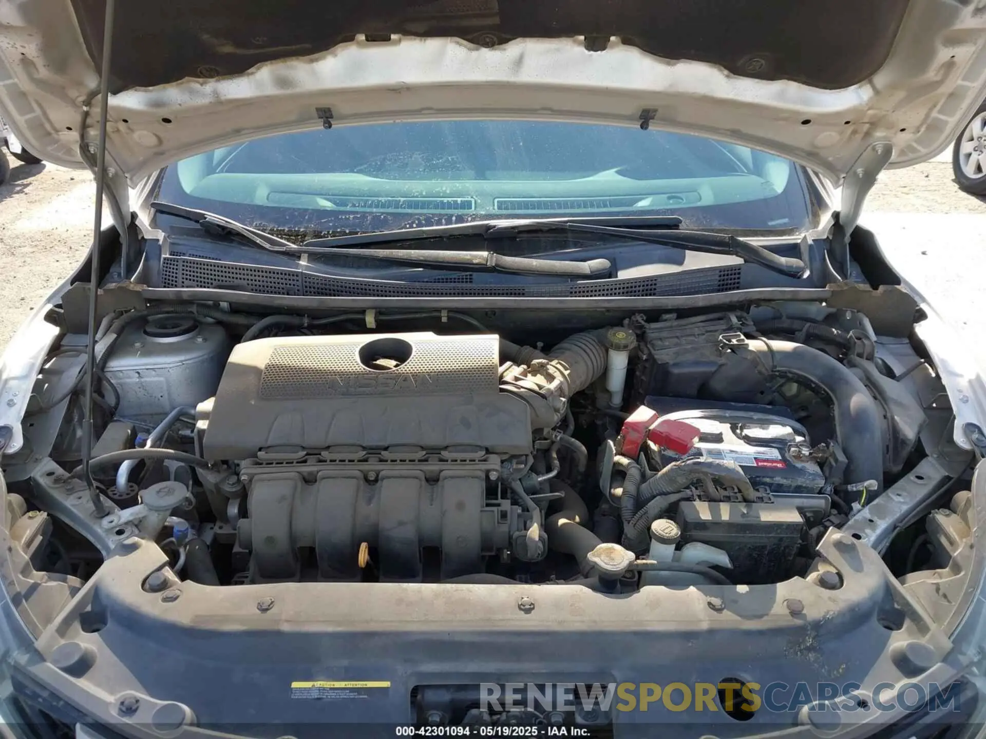 10 Photograph of a damaged car 3N1AB7AP6KY358590 NISSAN SENTRA 2019