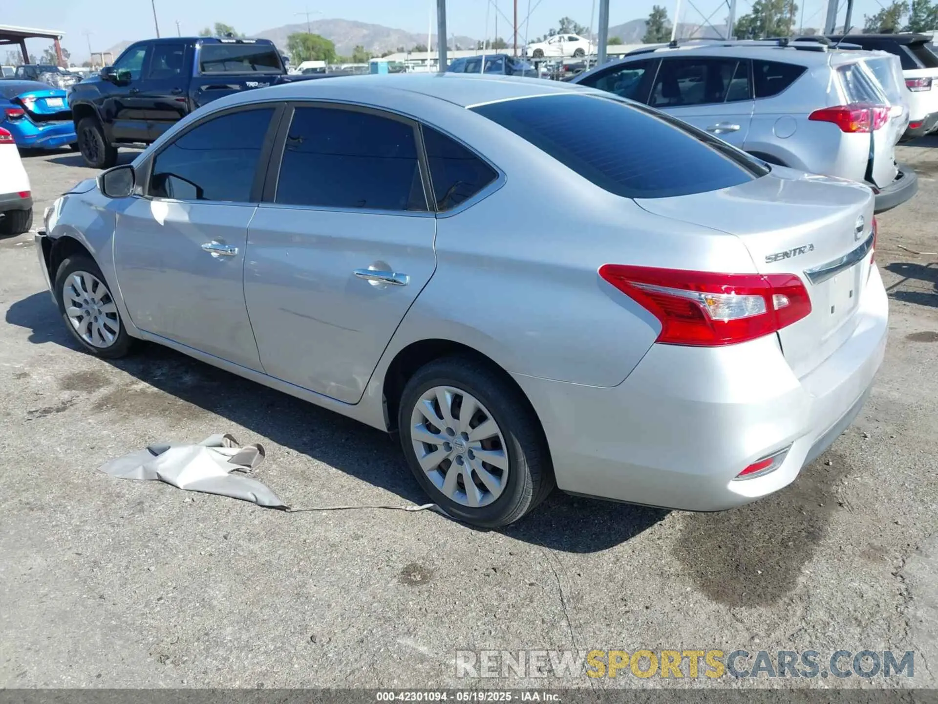 3 Photograph of a damaged car 3N1AB7AP6KY358590 NISSAN SENTRA 2019