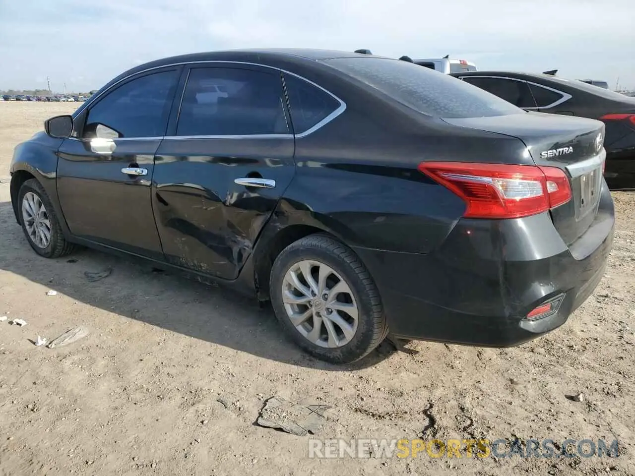2 Photograph of a damaged car 3N1AB7AP6KY365331 NISSAN SENTRA 2019