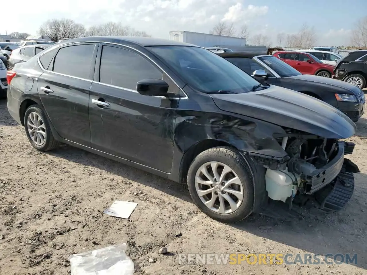 4 Photograph of a damaged car 3N1AB7AP6KY365331 NISSAN SENTRA 2019