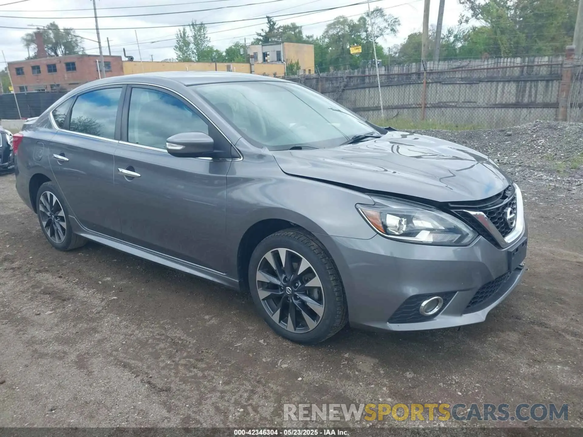 1 Photograph of a damaged car 3N1AB7AP6KY382856 NISSAN SENTRA 2019
