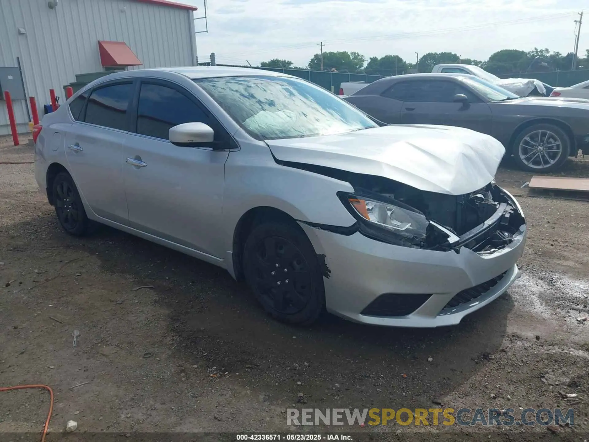1 Photograph of a damaged car 3N1AB7AP6KY410459 NISSAN SENTRA 2019