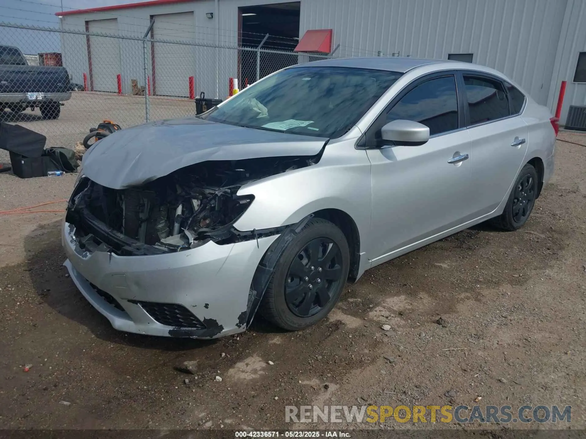 2 Photograph of a damaged car 3N1AB7AP6KY410459 NISSAN SENTRA 2019