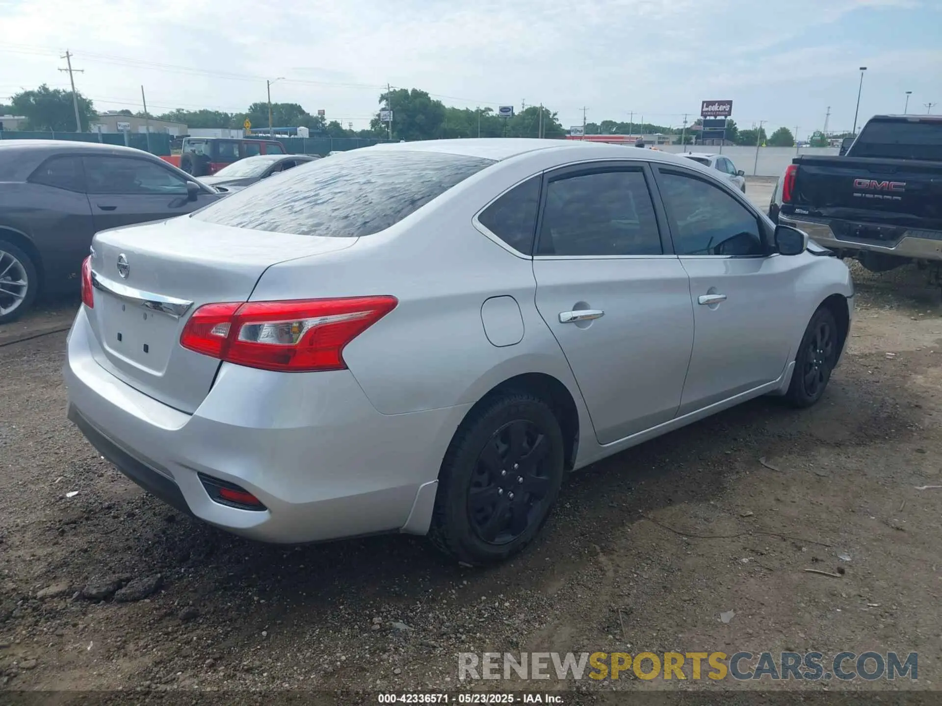 4 Photograph of a damaged car 3N1AB7AP6KY410459 NISSAN SENTRA 2019