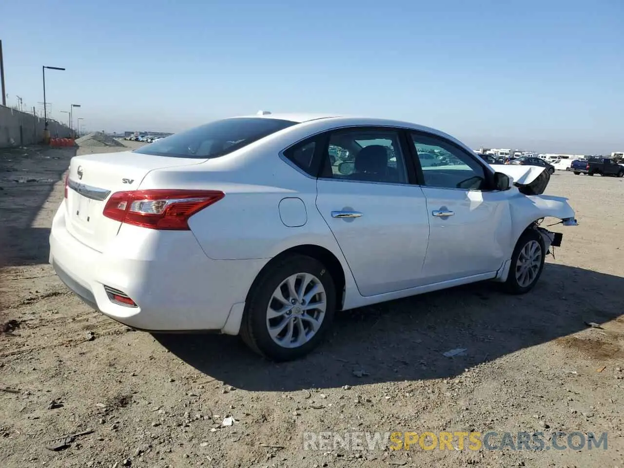 3 Photograph of a damaged car 3N1AB7AP6KY424636 NISSAN SENTRA 2019
