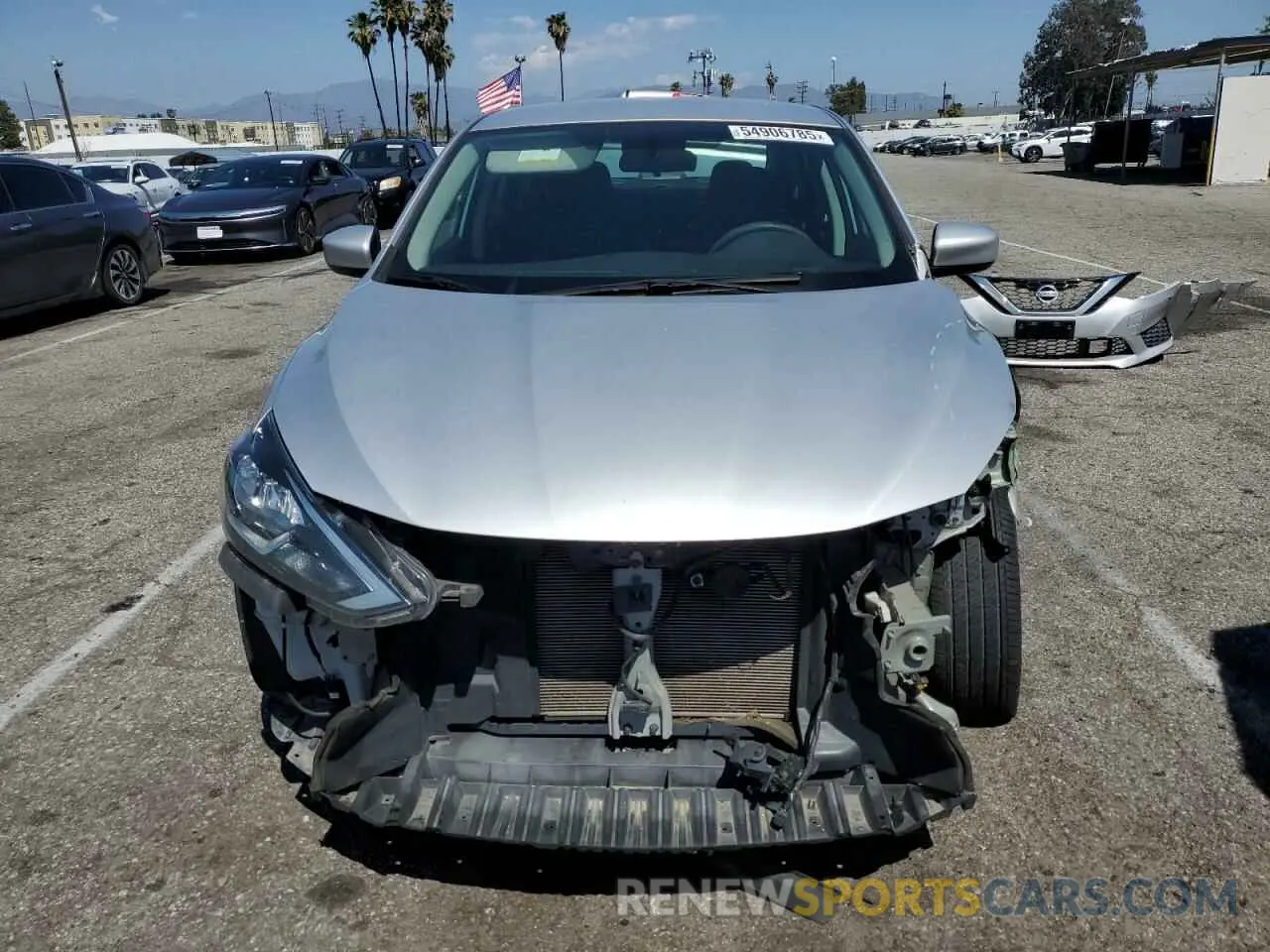 5 Photograph of a damaged car 3N1AB7AP6KY428010 NISSAN SENTRA 2019