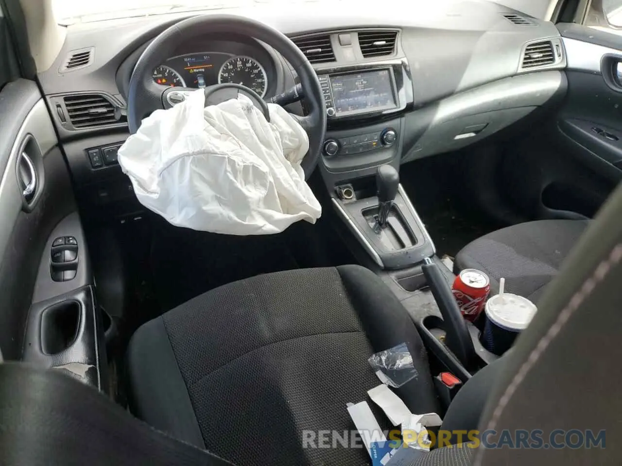 8 Photograph of a damaged car 3N1AB7AP6KY452596 NISSAN SENTRA 2019