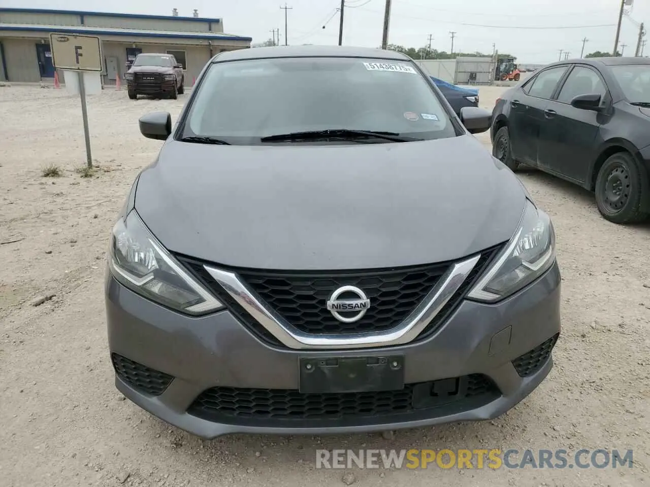 5 Photograph of a damaged car 3N1AB7AP7KL605290 NISSAN SENTRA 2019