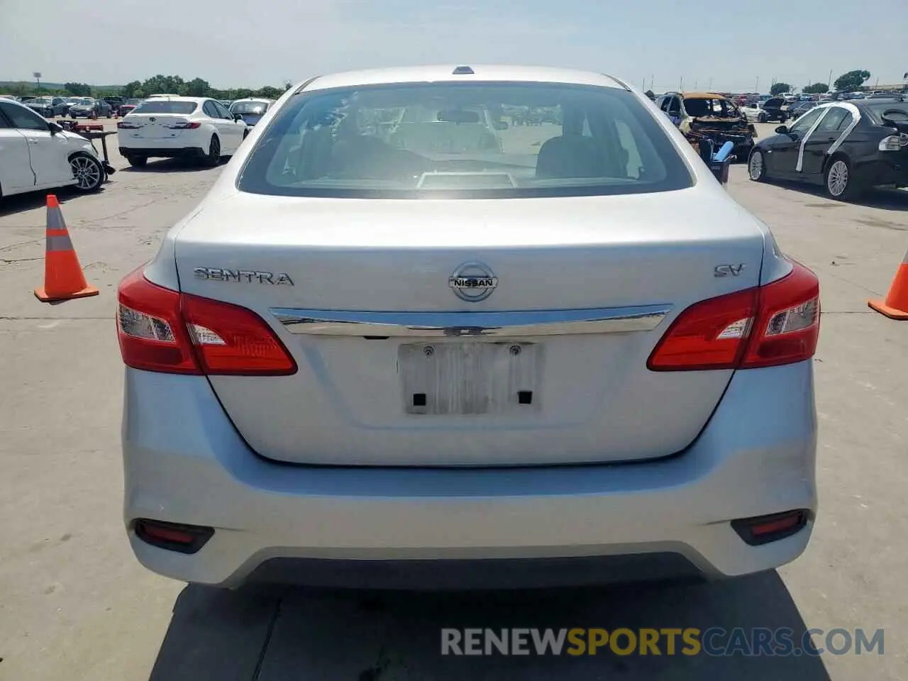 6 Фотография поврежденного автомобиля 3N1AB7AP7KL608383 NISSAN SENTRA 2019