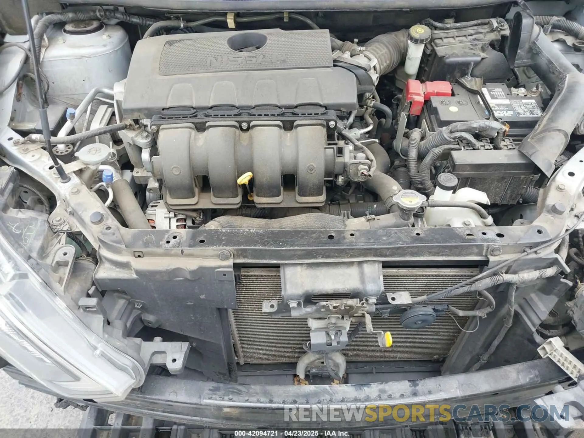 10 Фотография поврежденного автомобиля 3N1AB7AP7KL618363 NISSAN SENTRA 2019