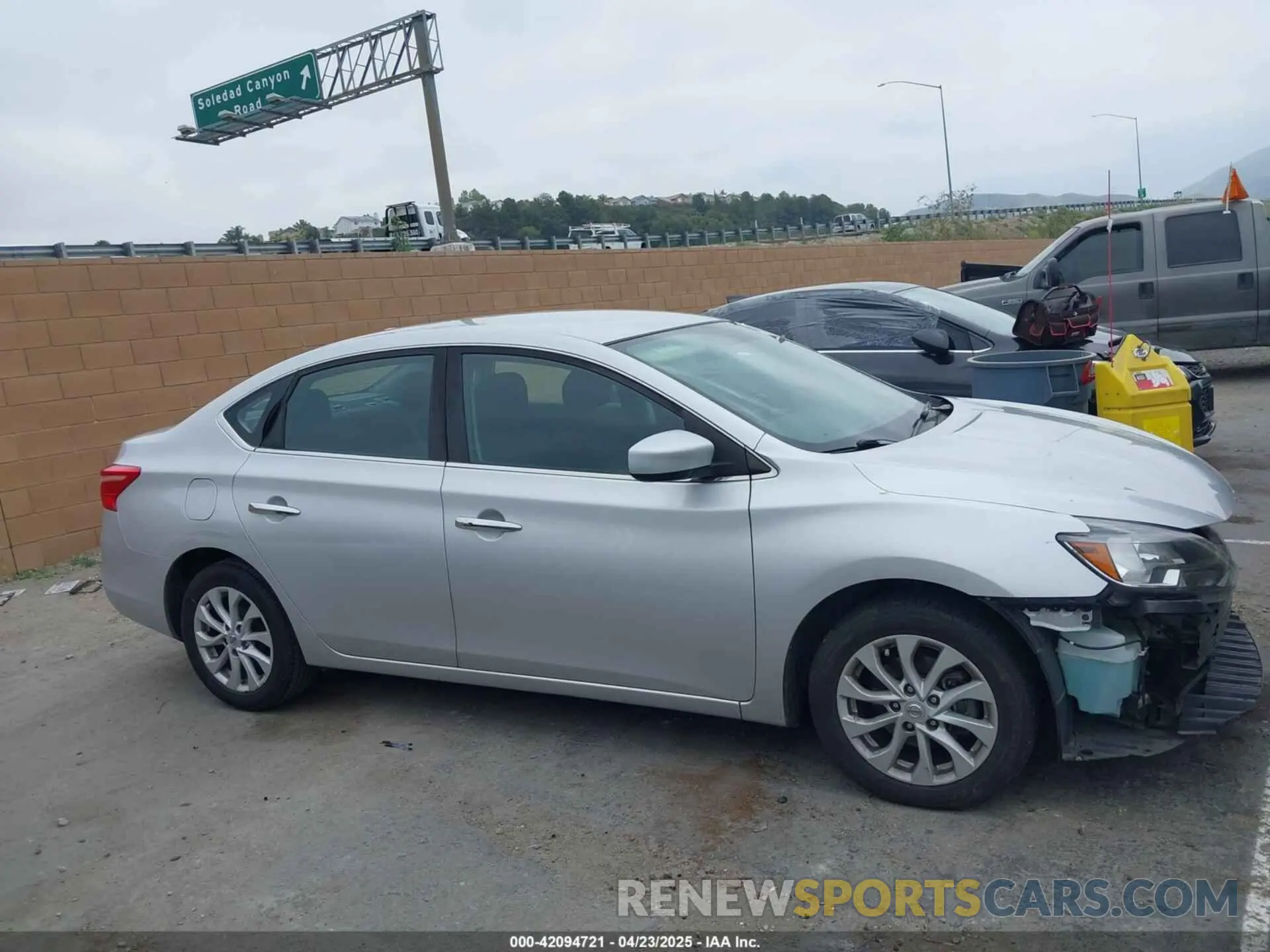 13 Фотография поврежденного автомобиля 3N1AB7AP7KL618363 NISSAN SENTRA 2019