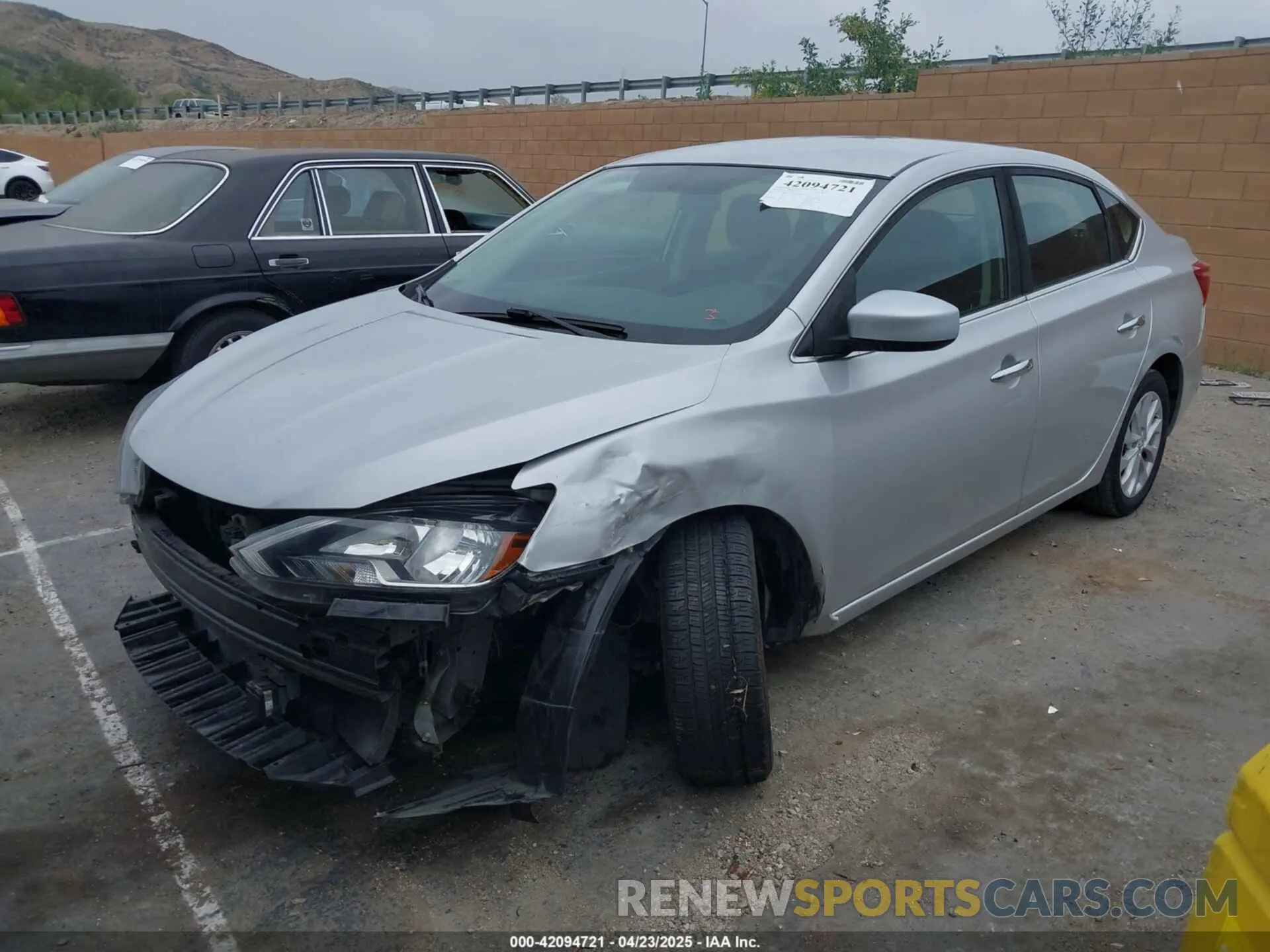 2 Фотография поврежденного автомобиля 3N1AB7AP7KL618363 NISSAN SENTRA 2019