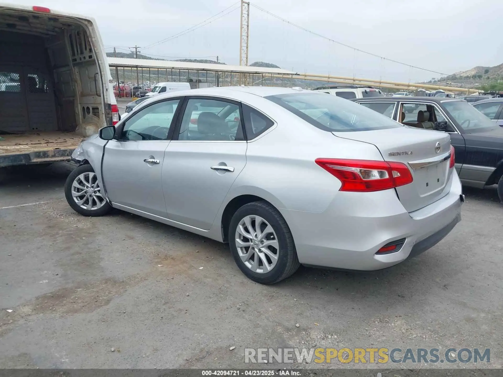 3 Фотография поврежденного автомобиля 3N1AB7AP7KL618363 NISSAN SENTRA 2019