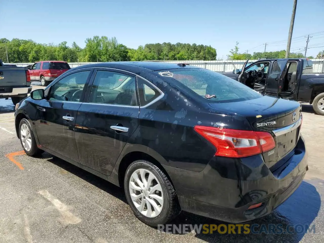 2 Photograph of a damaged car 3N1AB7AP7KL626981 NISSAN SENTRA 2019