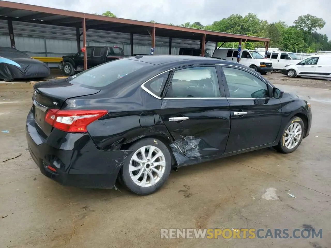 3 Фотография поврежденного автомобиля 3N1AB7AP7KL627077 NISSAN SENTRA 2019