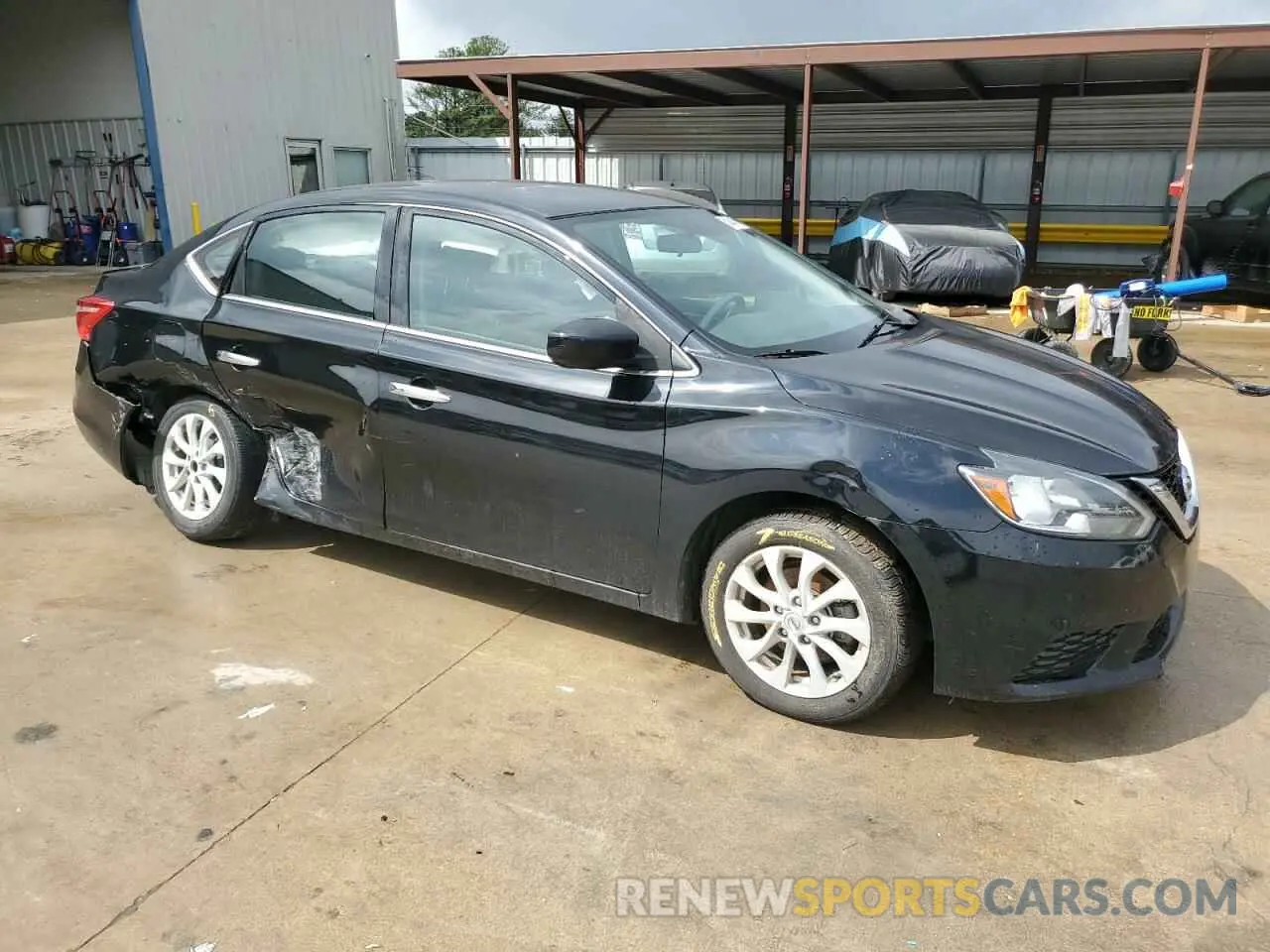 4 Фотография поврежденного автомобиля 3N1AB7AP7KL627077 NISSAN SENTRA 2019