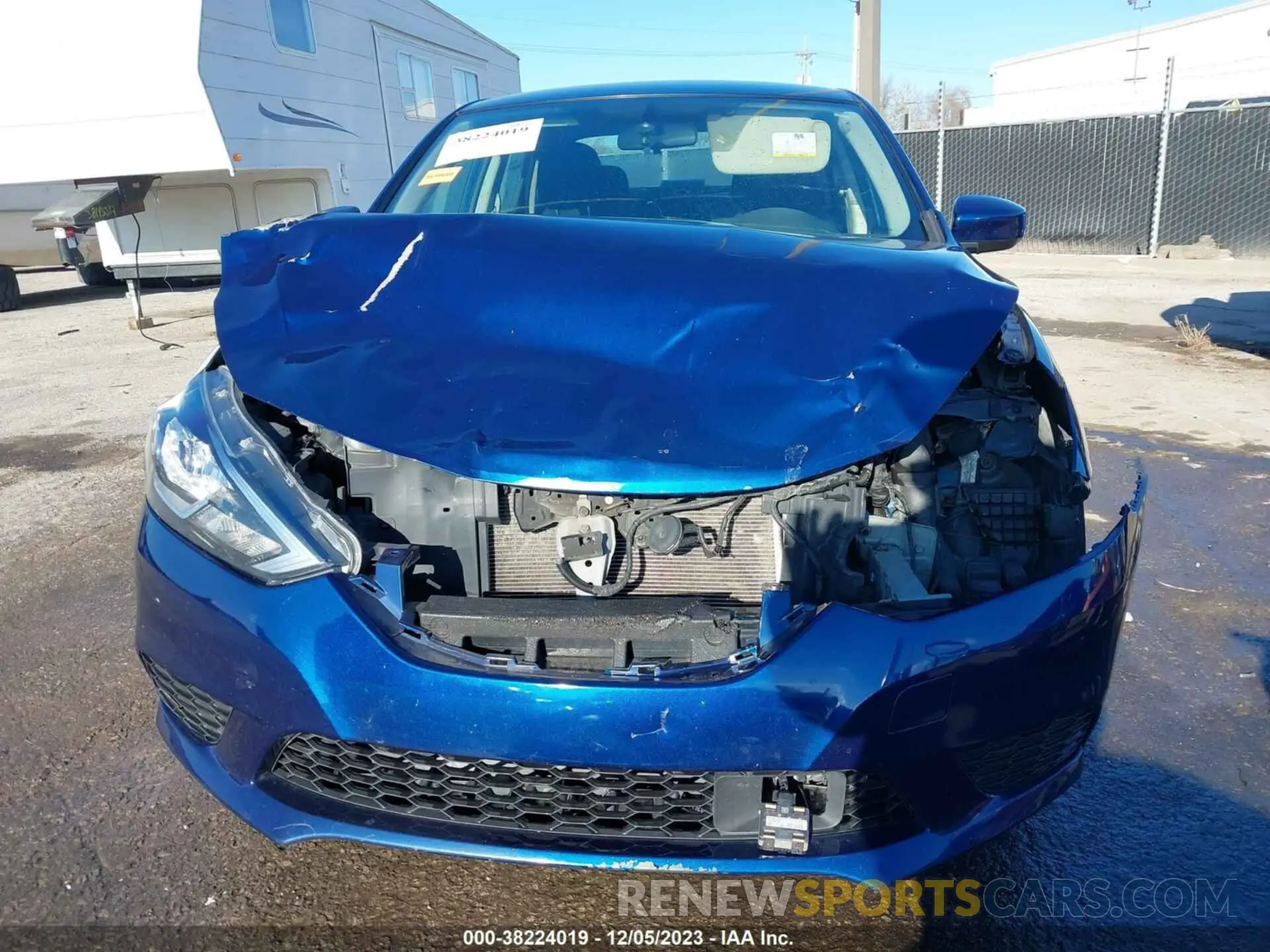 13 Фотография поврежденного автомобиля 3N1AB7AP7KY208844 NISSAN SENTRA 2019