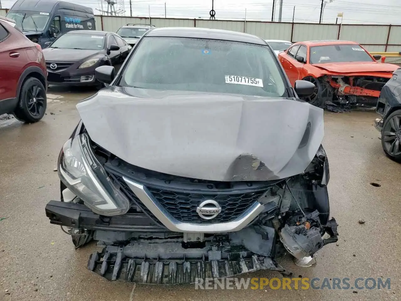 5 Photograph of a damaged car 3N1AB7AP7KY210027 NISSAN SENTRA 2019