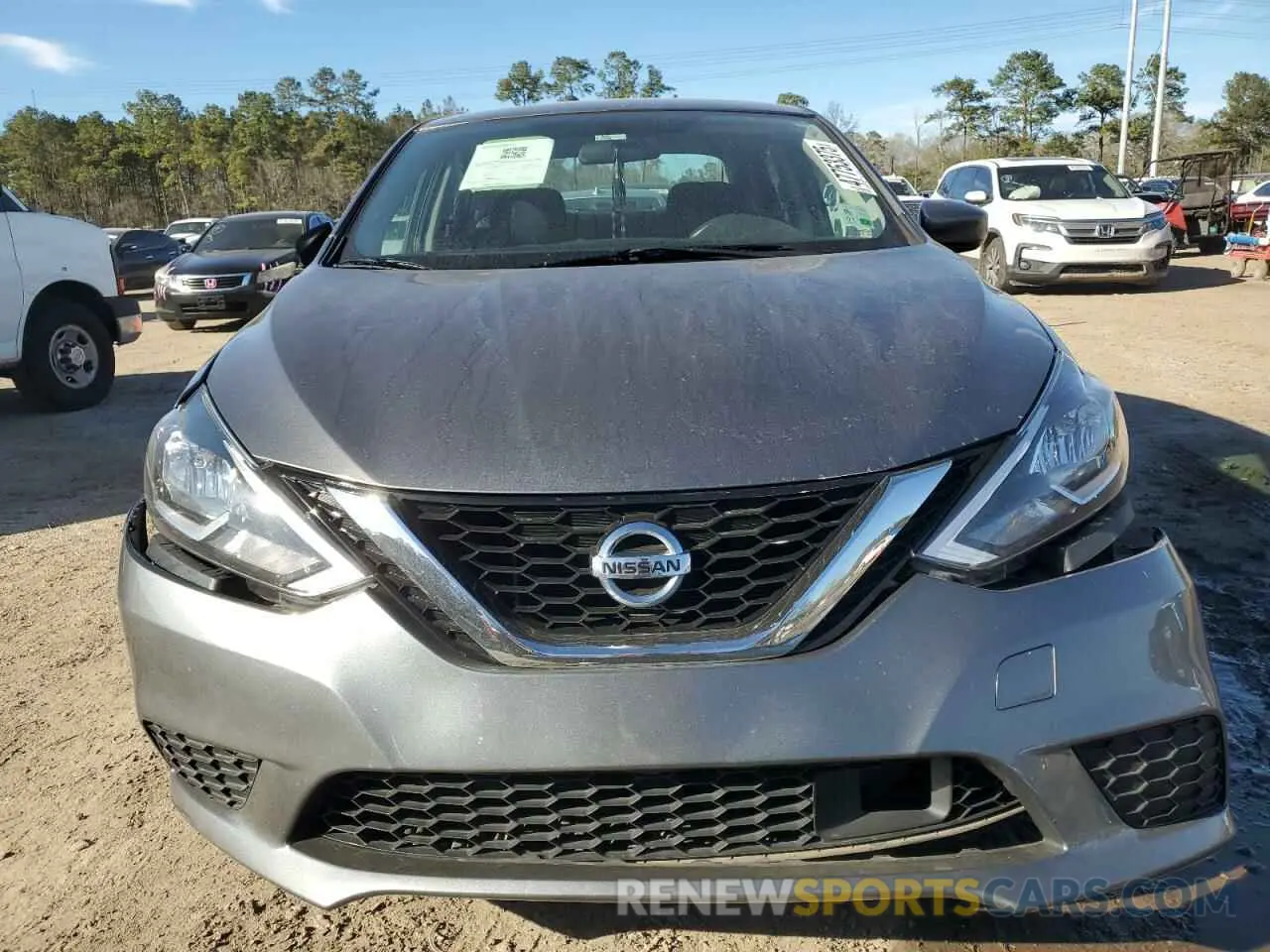 5 Photograph of a damaged car 3N1AB7AP7KY210383 NISSAN SENTRA 2019