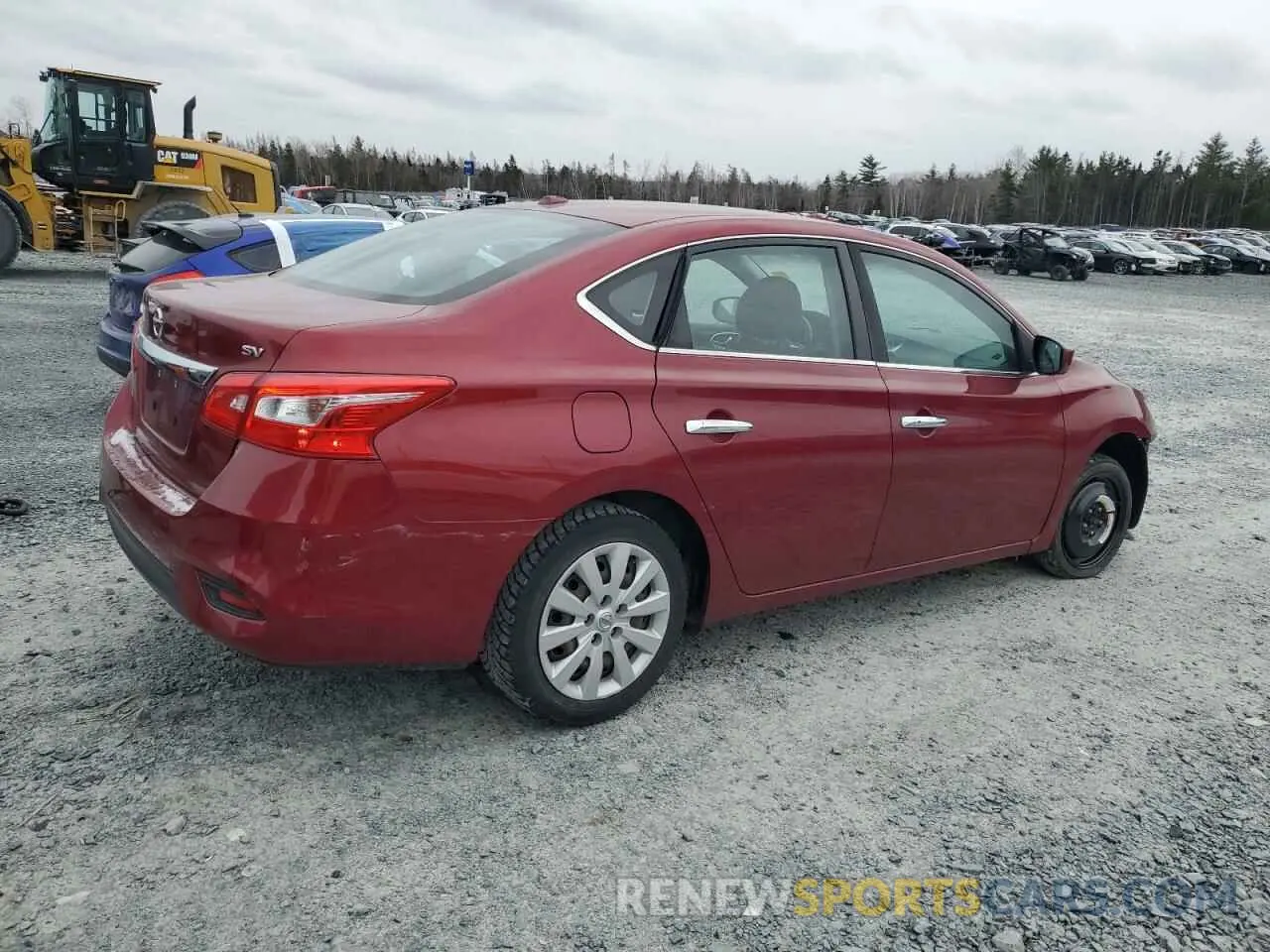 3 Photograph of a damaged car 3N1AB7AP7KY216975 NISSAN SENTRA 2019
