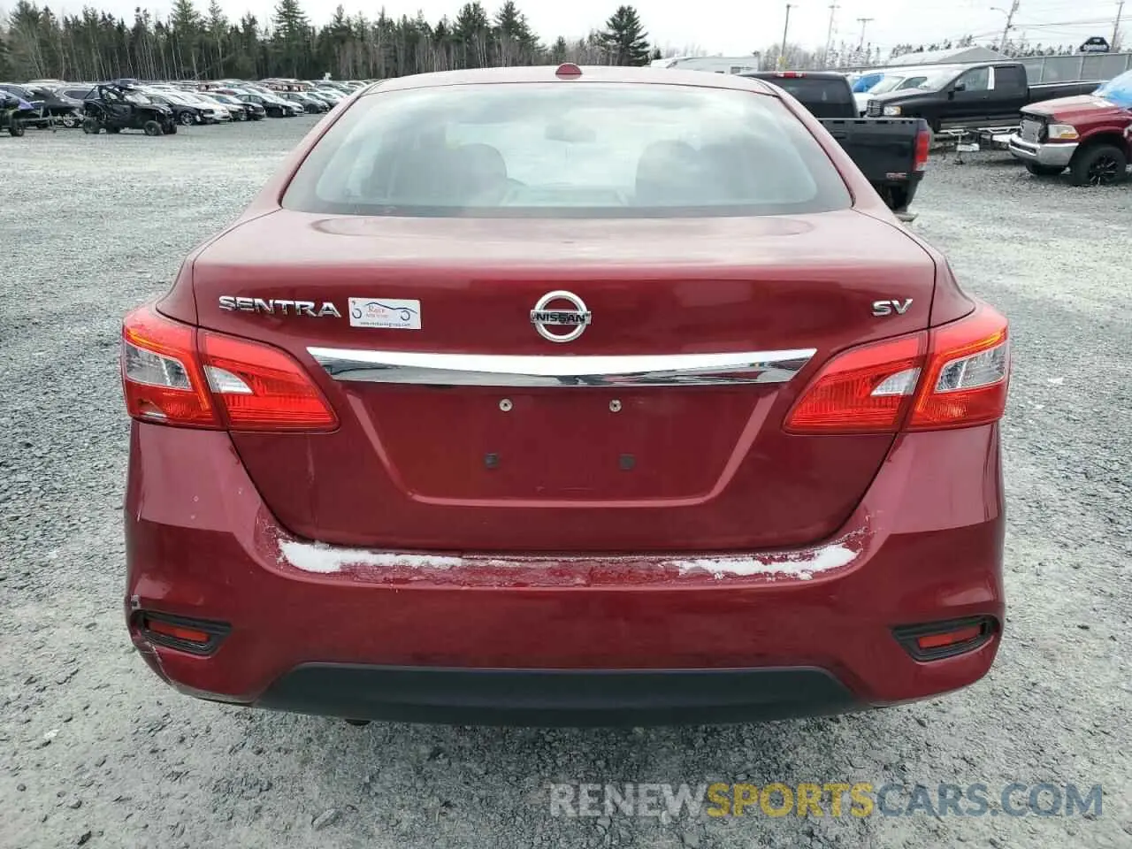 6 Photograph of a damaged car 3N1AB7AP7KY216975 NISSAN SENTRA 2019