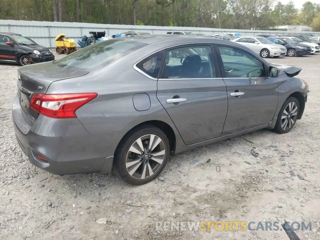 3 Photograph of a damaged car 3N1AB7AP7KY224199 NISSAN SENTRA 2019