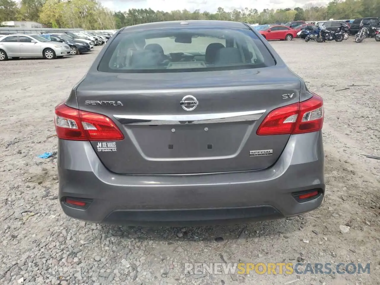 6 Photograph of a damaged car 3N1AB7AP7KY224199 NISSAN SENTRA 2019