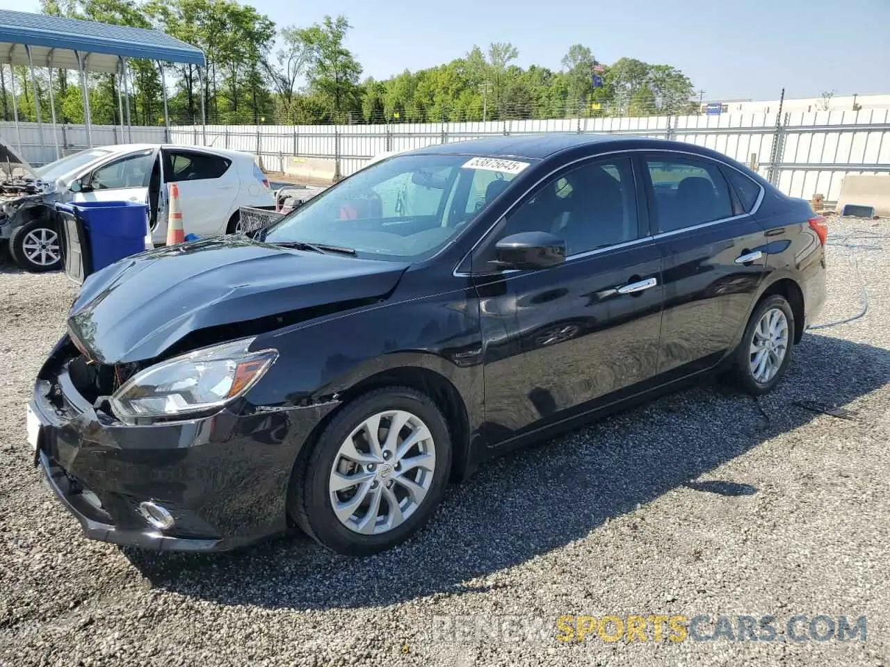 1 Фотография поврежденного автомобиля 3N1AB7AP7KY255503 NISSAN SENTRA 2019