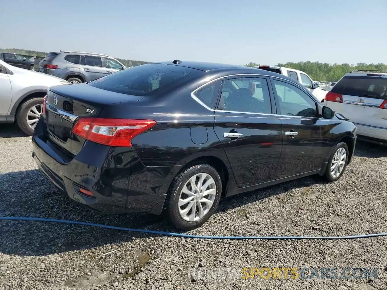 3 Фотография поврежденного автомобиля 3N1AB7AP7KY255503 NISSAN SENTRA 2019
