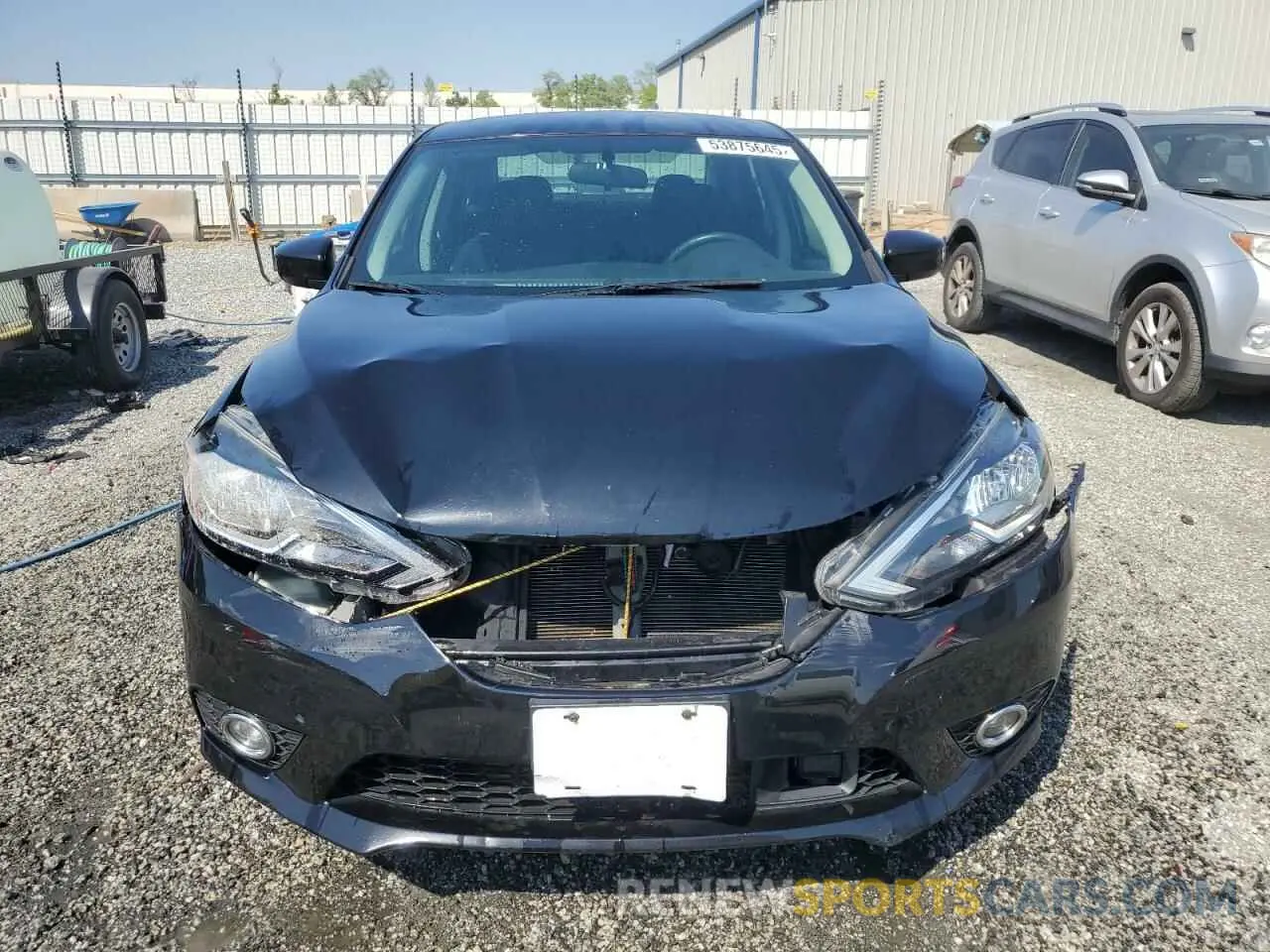 5 Фотография поврежденного автомобиля 3N1AB7AP7KY255503 NISSAN SENTRA 2019